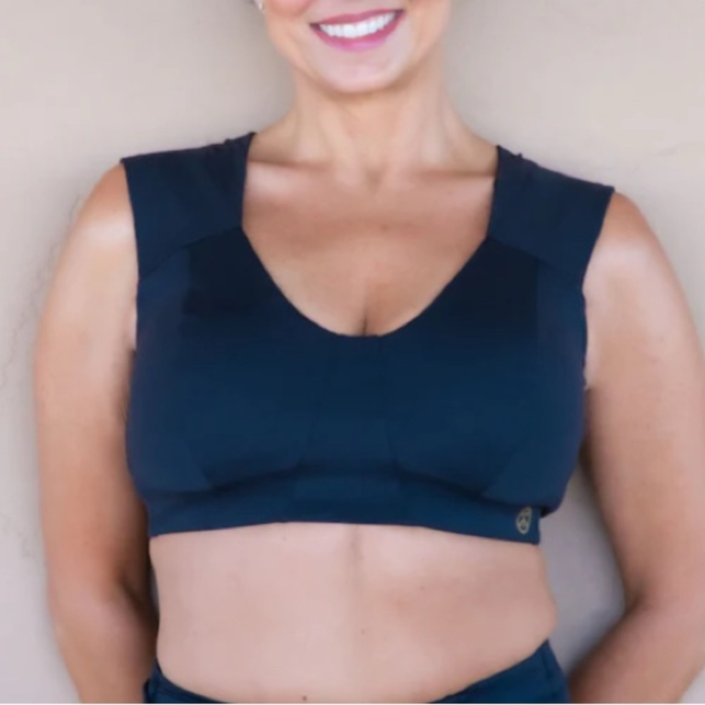 Kinflyte wire free bra FREEDOM BRA MIDI - ECO JERSEY 3X